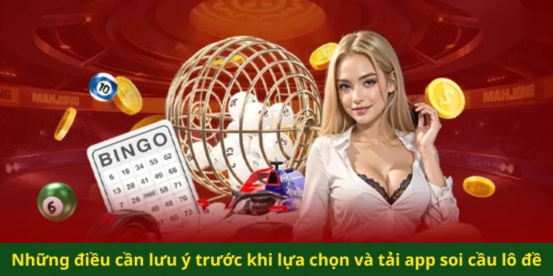 Những điều cần lưu ý trước khi lựa chọn và tải app soi cầu lô đề
